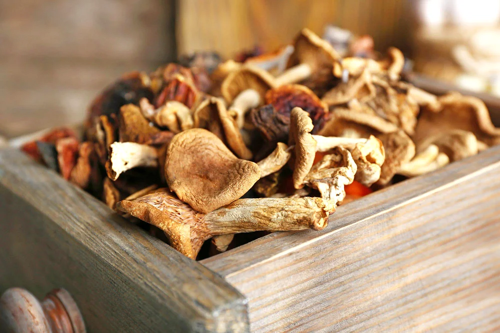 Jak i ile gotować suszone grzyby